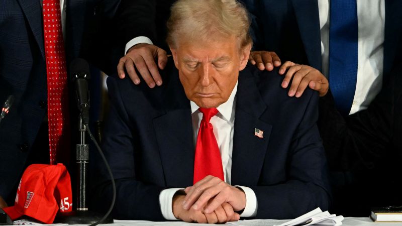 Trump to read Bible verse from Oval Office after feud with Pope and deleted AI image