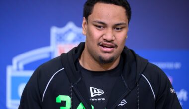 Peter Schrager mock draft: NY Giants address offensive line with No. 5 pick