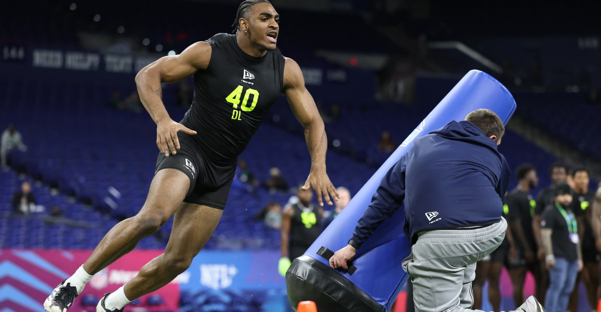 The 49ers select EDGE rusher Romello Height with the 70th pick in the NFL Draft