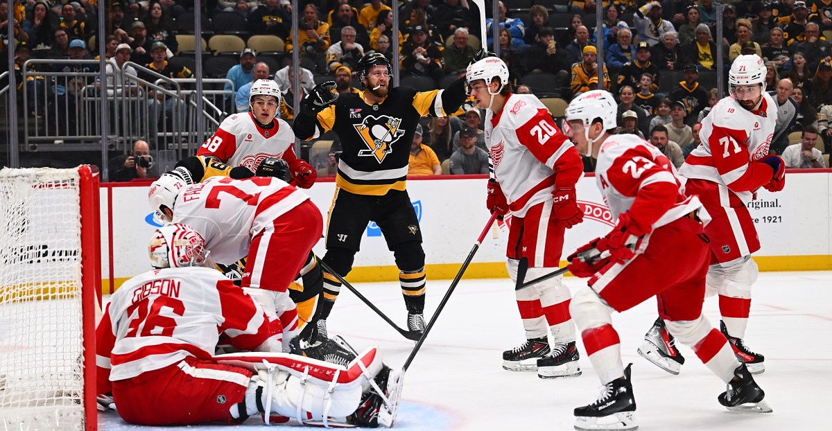 Penguins/Red Wings Recap: No one can stop Mantha and Rakell; Pens win 5-1