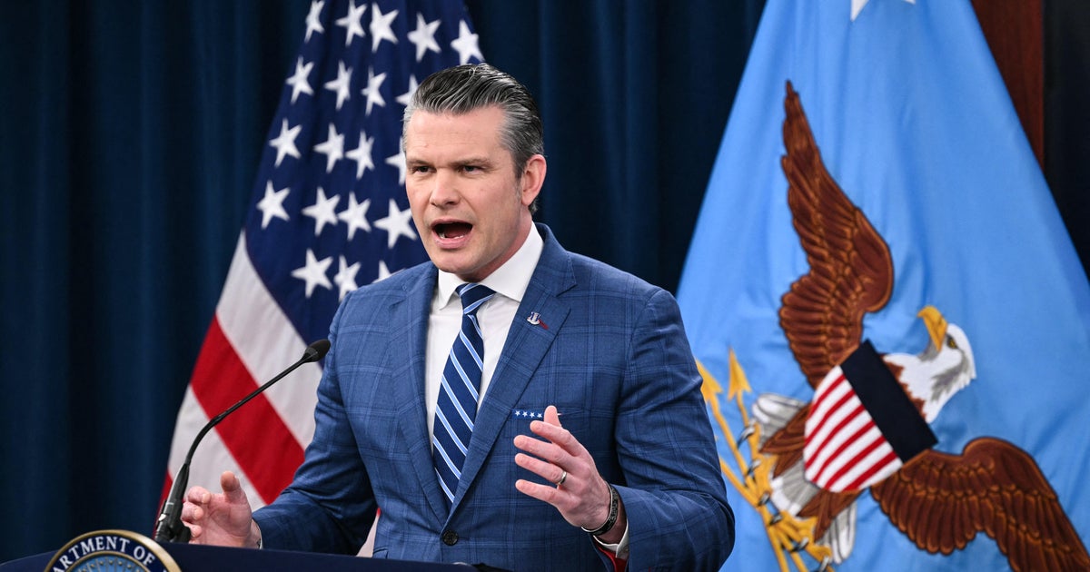 Pete Hegseth says "we'll be hanging around" after Iran ceasefire announcement