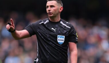 English referee Michael Oliver appointed to Real Madrid vs Bayern Munich — Here’s what the stats say