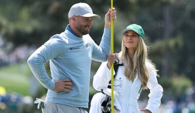 Emily Tanner Debuts As Wyndham Clark's Girlfriend At Masters Par 3 Contest