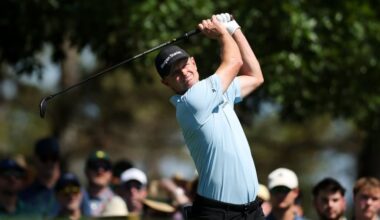 It’s back-and-forth atop the Masters leaderboard in a dramatic final round at Augusta