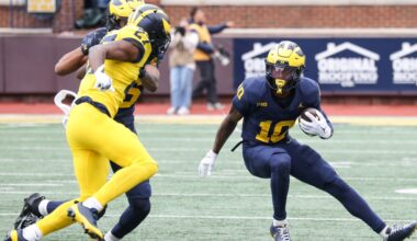 Elite WR recruit had ‘really good’ Michigan Football Spring Game visit