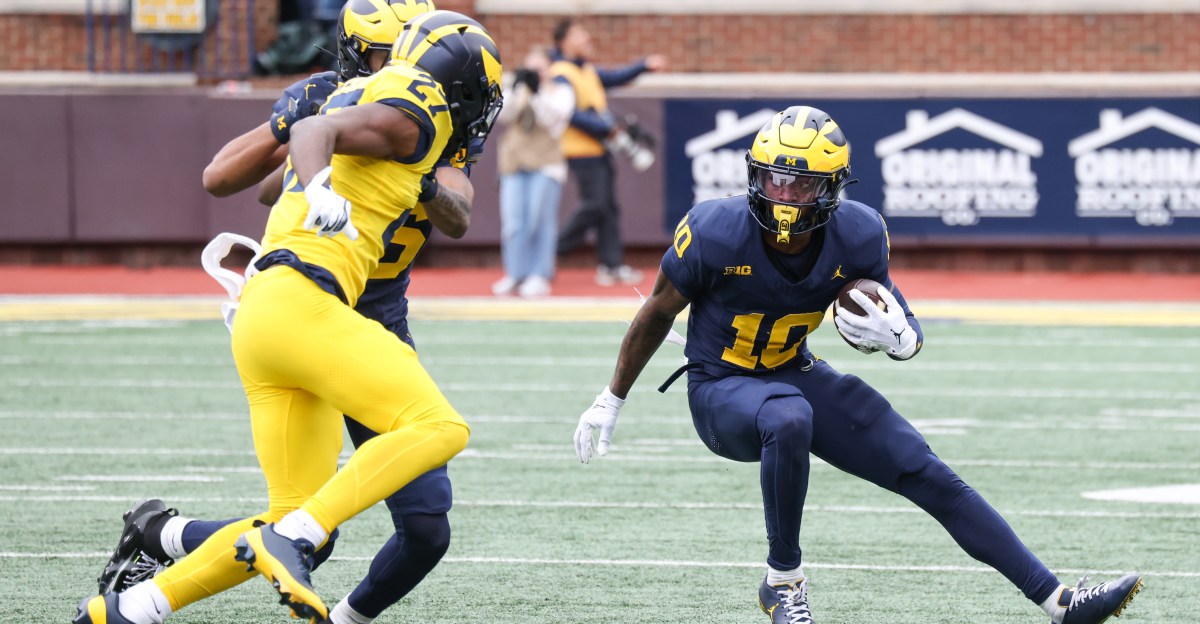 Elite WR recruit had ‘really good’ Michigan Football Spring Game visit