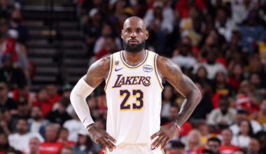 Grades for LeBron James, Marcus Smart in Lakers Game 4 loss vs. Rockets