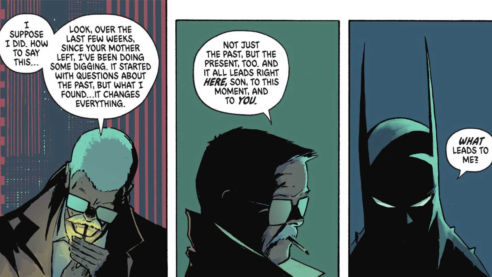 Gordon Meets With Batman in Absolute Batman #19