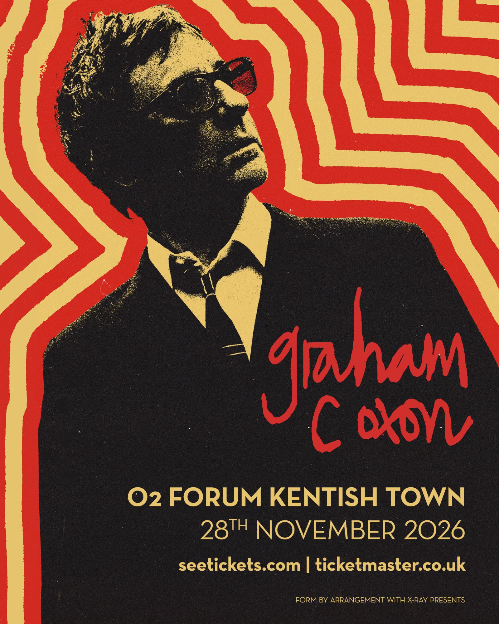 Graham Coxon has announced a one-off London gig at the O2 Kentish Town Forum. Credit: Press