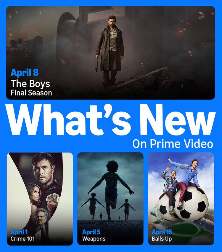 What's new on Prime Video (April 2026)