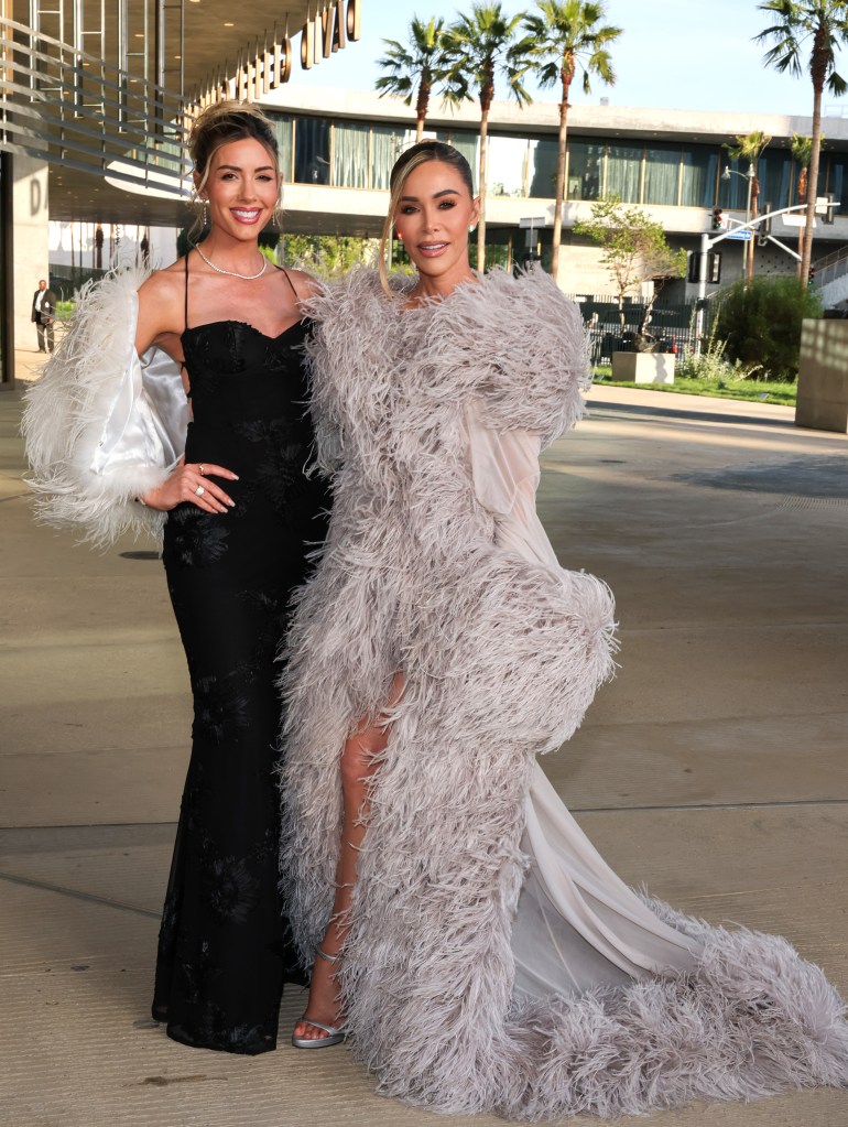 Heather Rae El Moussa and Tara Dollinger attend LACMA's Opening Gala for The David Geffen Galleries