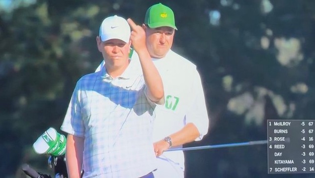 Robert MacIntyre has been reprimanded by Masters officials, according to a report