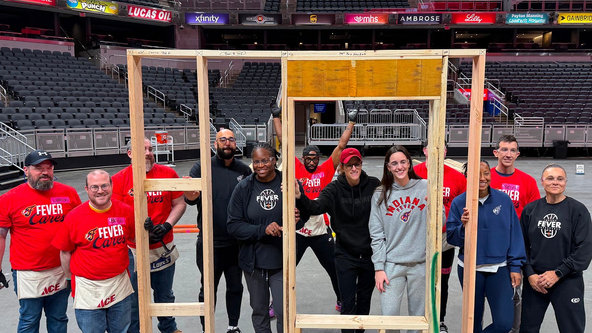 Indiana Fever partner with Habitat for Humanity to build home for Indianapolis family