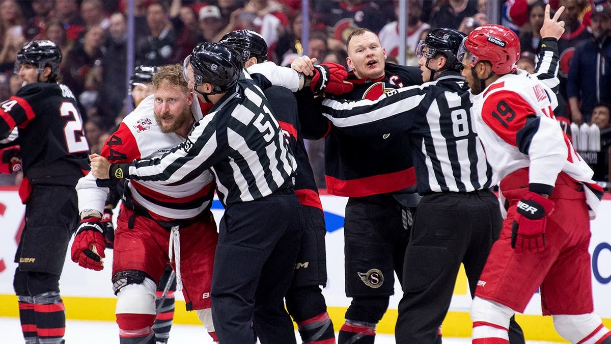 Ottawa Senators and Carolina Hurricanes