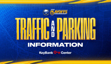 Sabres announce important playoff parking and traffic information