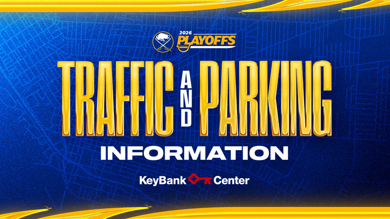 Sabres announce important playoff parking and traffic information