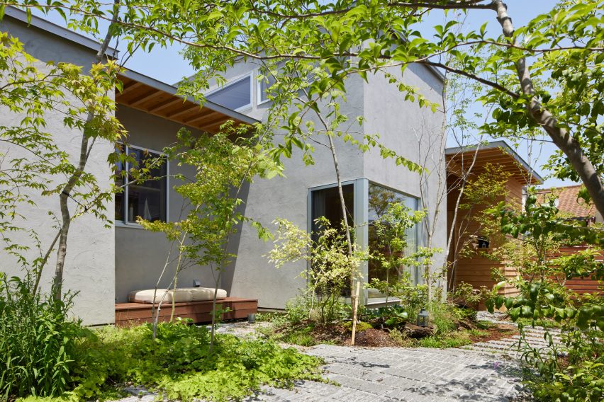 Garden view of House in Takahatayama