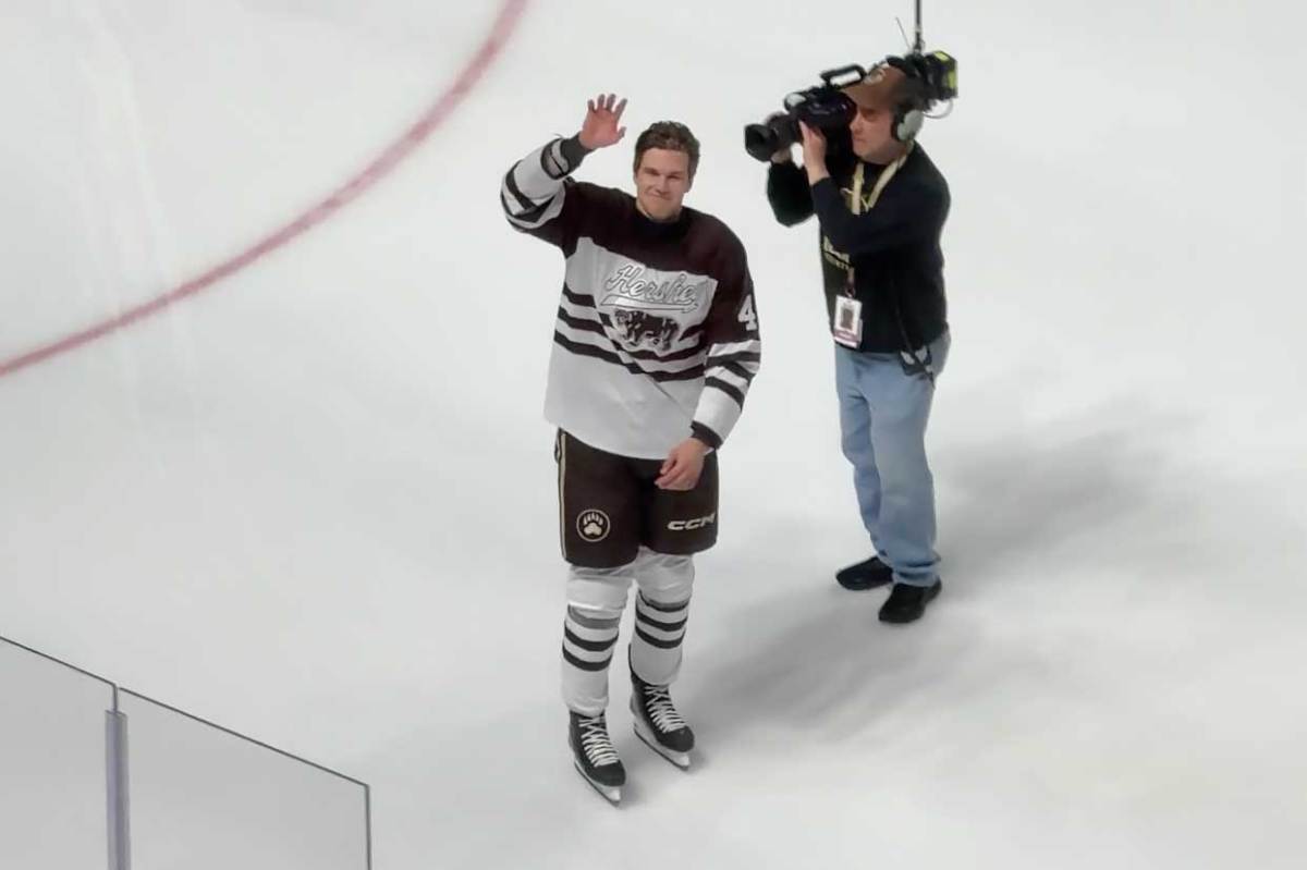 Ilya Protas takes home four regular-season awards from Hershey Bears including Team MVP and Rookie of the Year
