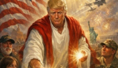 Trump deletes image of himself as Jesus as feud with pope dismays US Catholics