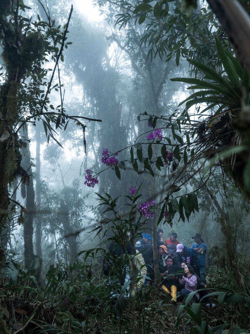 Isadora Romero won the Environment category for her work in the forests of Ecuador.
