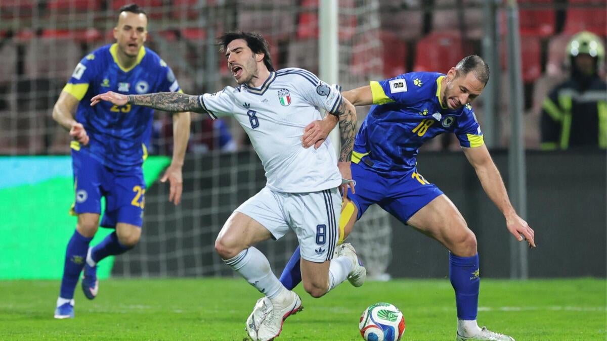 World Cup qualifying: Italy miss third straight World Cup