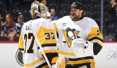 Penguins weighing goalie decision for Game 1 against Flyers