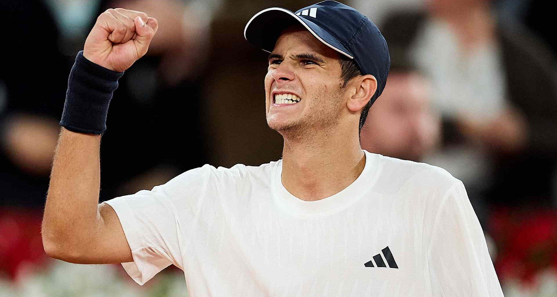 Rafael Jodar is into the third round at the Mutua Madrid Open.
