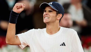 Rafael Jodar is into the third round at the Mutua Madrid Open.