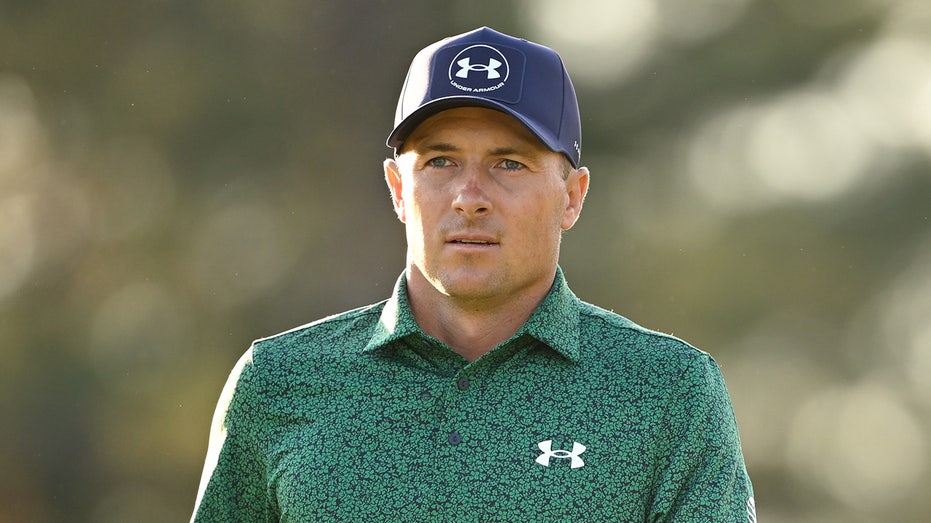 Jordan Spieth at The Masters