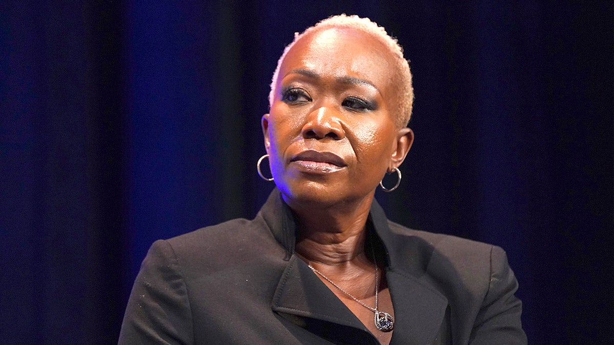 Joy-Ann Reid speaks on stage during the Congressional Black Caucus Foundation’s National Town Hall in Washington, D.C.