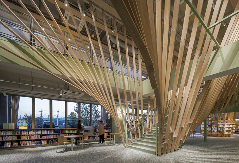kengo kuma chikujō library