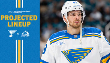 Projected Lineup: April 5 at Colorado