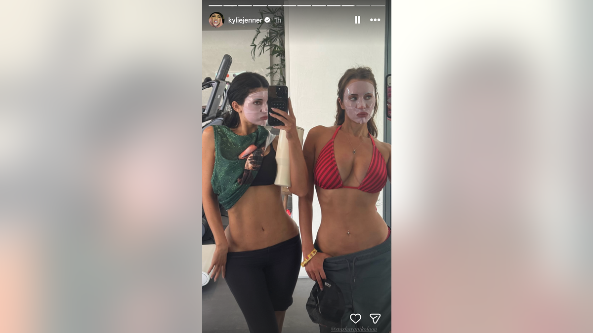Kylie Jenner and Stassie Karanikolaou