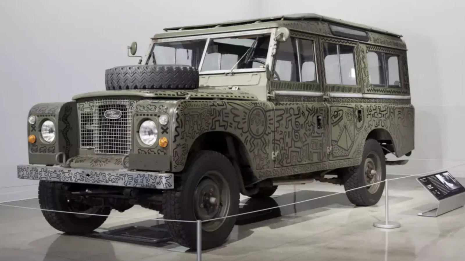 Keith Haring's Art Cars Are On Display In New York Right Now And You Have To Go See Them