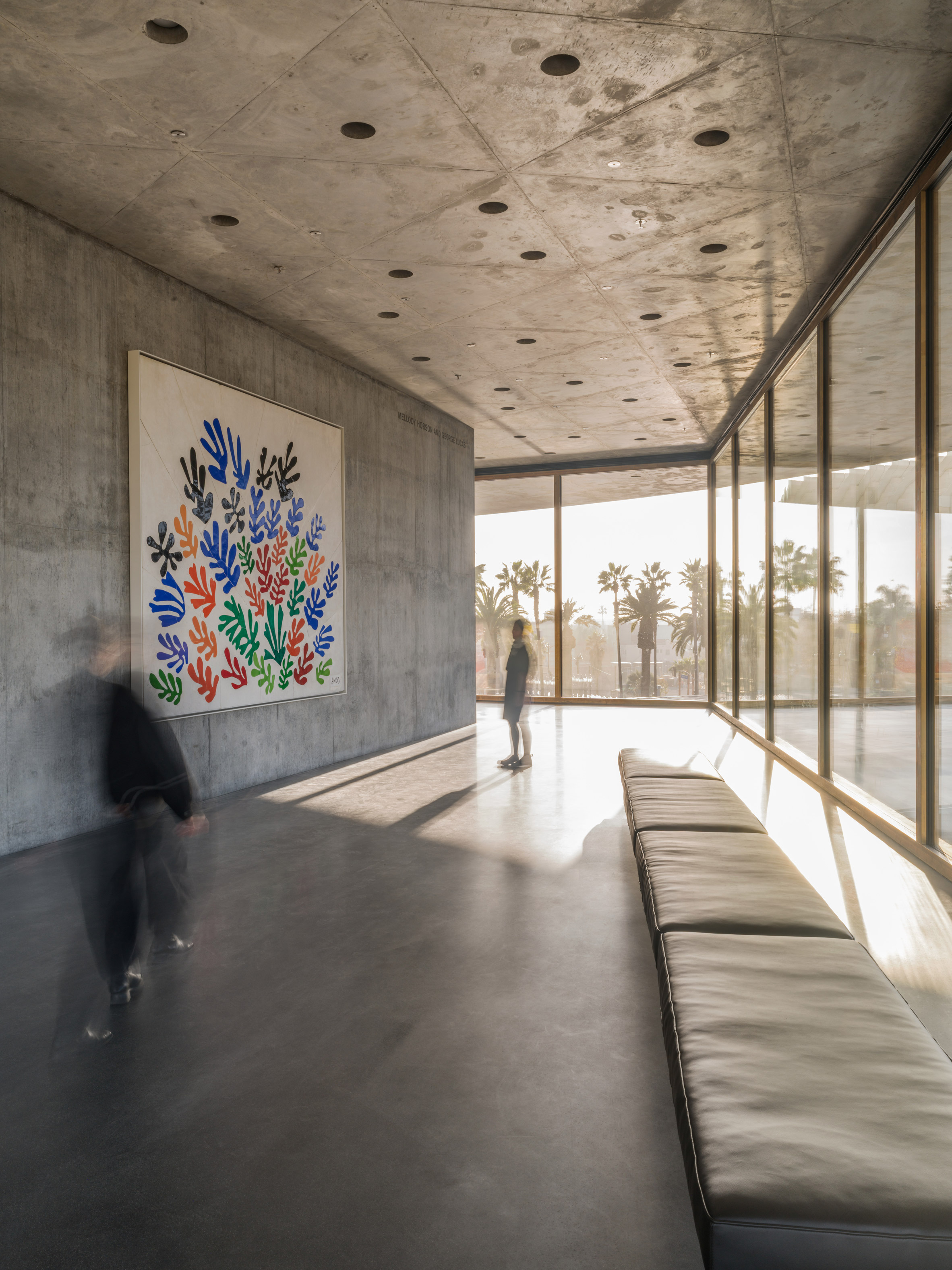Peter Zumthor LACMA interior