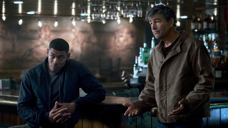 John Stewart and Hal Jordan in Lanterns