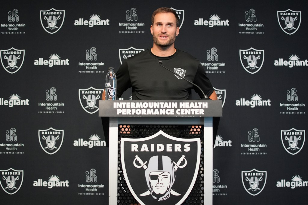 New Raiders QB Kirk Cousins