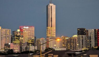 With crane coming down, ATL's tallest new tower in forever is finished