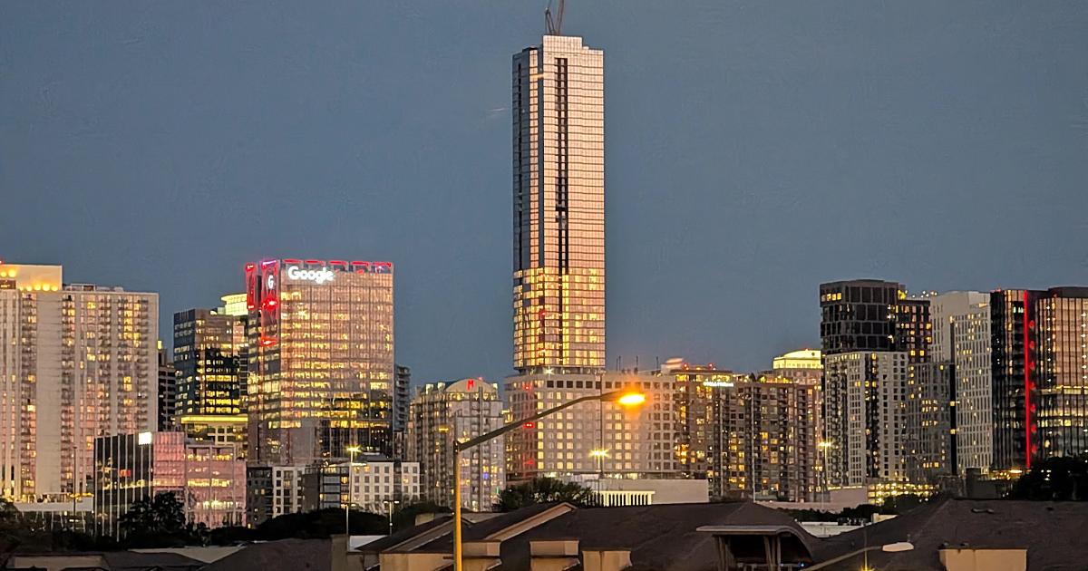 With crane coming down, ATL's tallest new tower in forever is finished