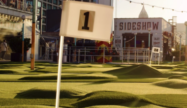 Images: Ponce City Market reveals new rooftop golf course for spring