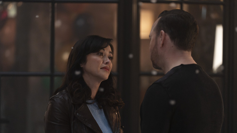 Maria Baez and Danny Reagan in Boston Blue Season 1, Episode 15