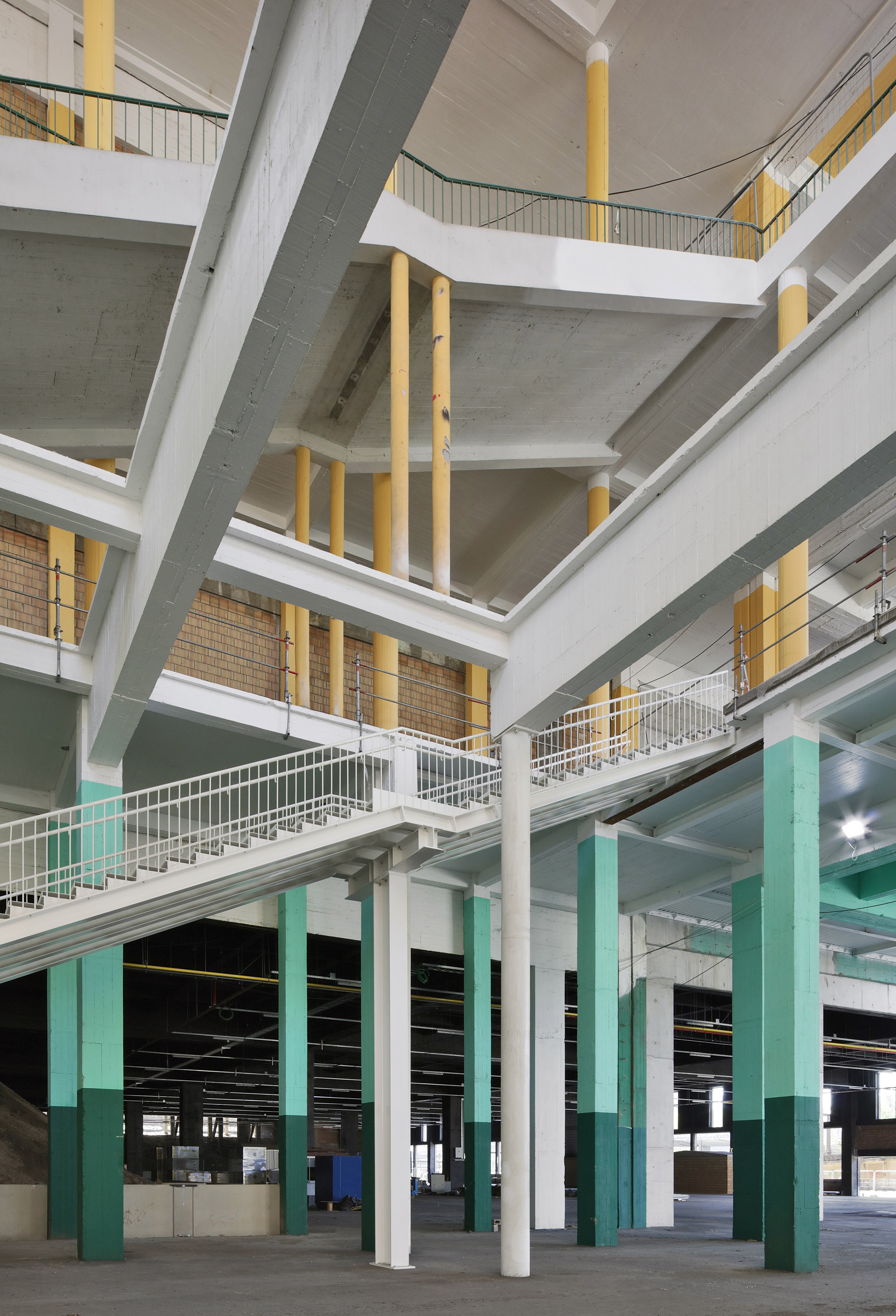 Interior view of the Charleroi Palais des Expositions
