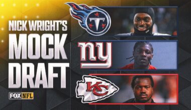 2026 NFL Mock Draft: Nick Wright Predicts Jets Pick a QB; Eagles, Rams Get WR Help