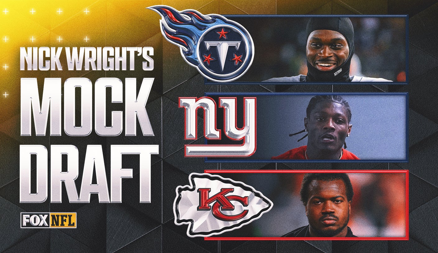 2026 NFL Mock Draft: Nick Wright Predicts Jets Pick a QB; Eagles, Rams Get WR Help