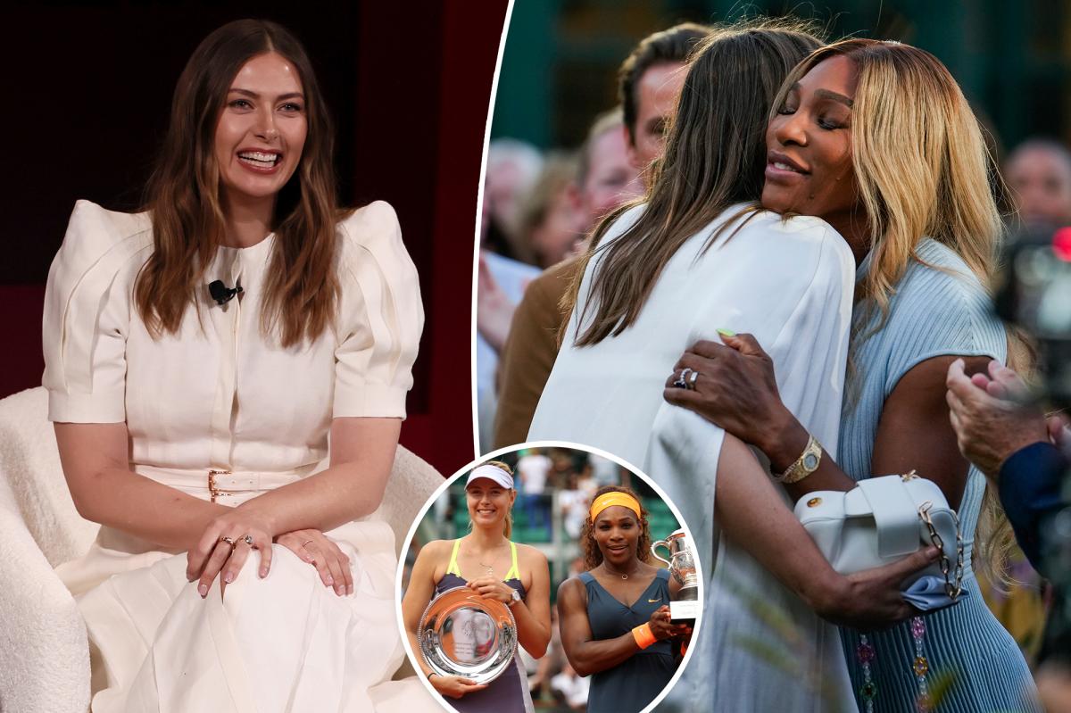 Maria Sharapova reveals where she stands with Serena Williams after rivalry