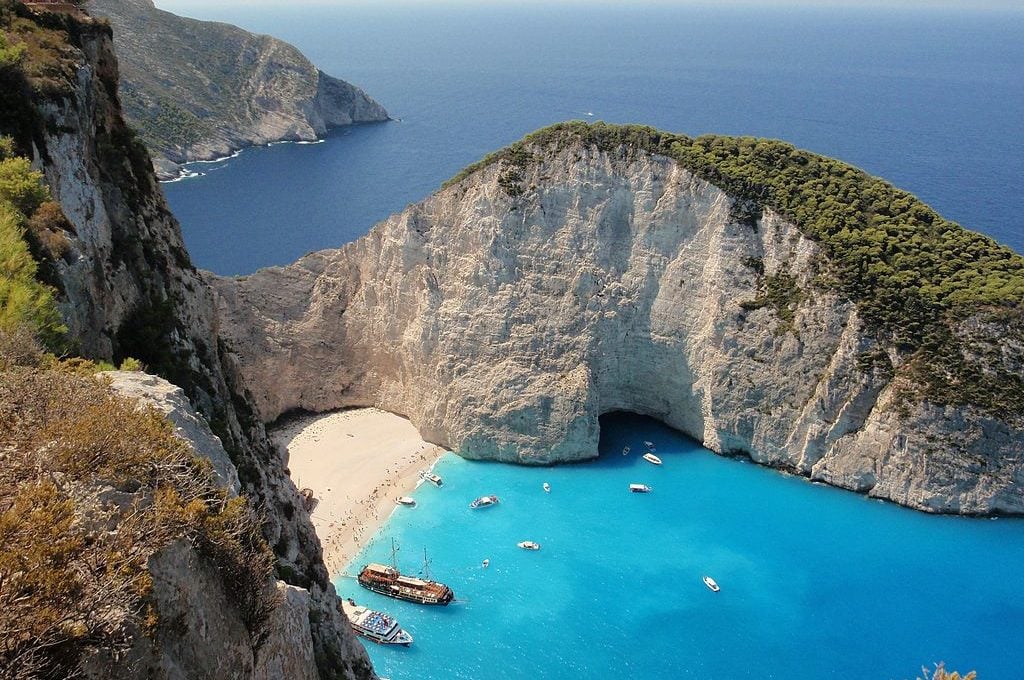 Navagio beach Zakynthos, Greek islands