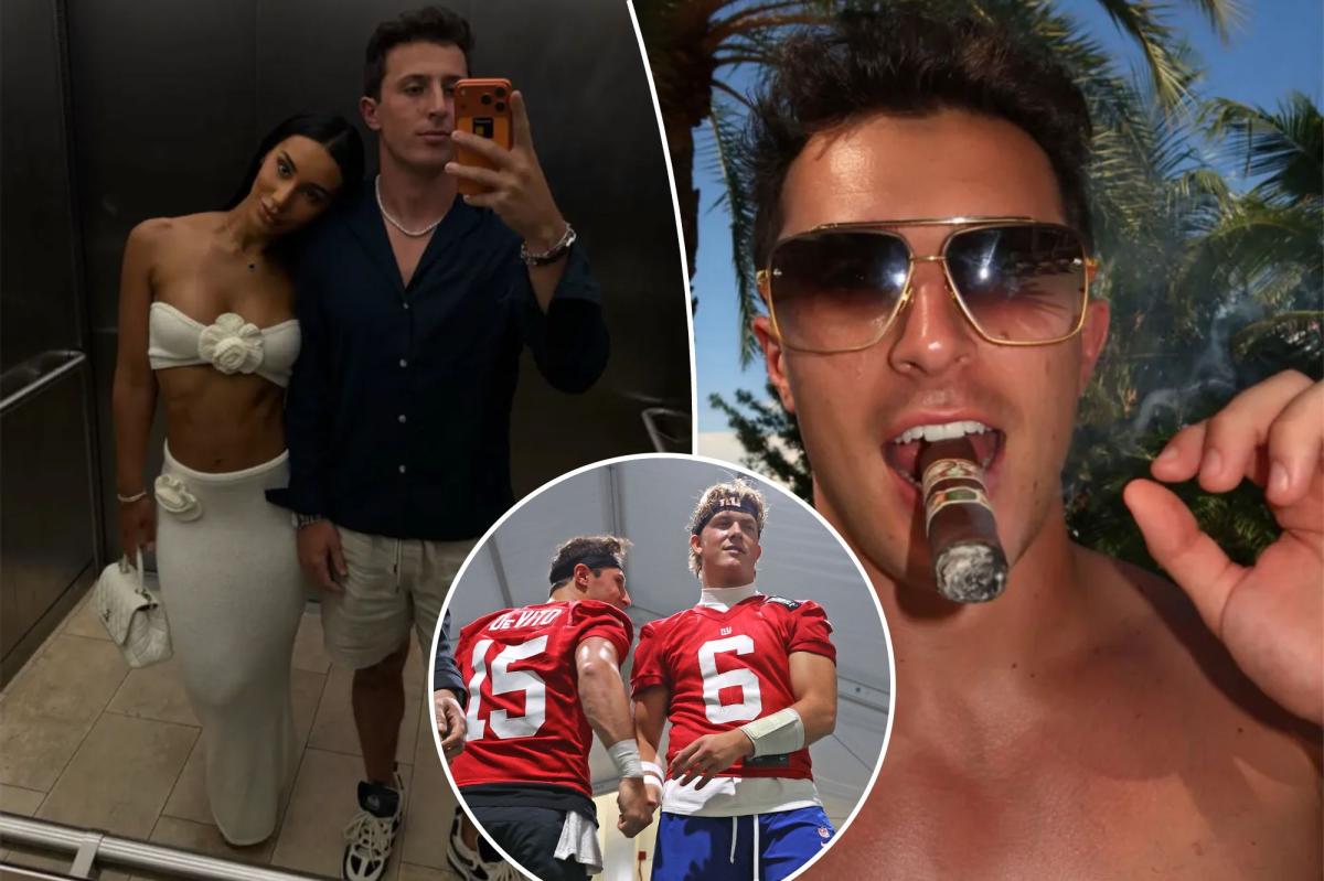 Patriots QB Tommy DeVito launches new romance in vacation photos