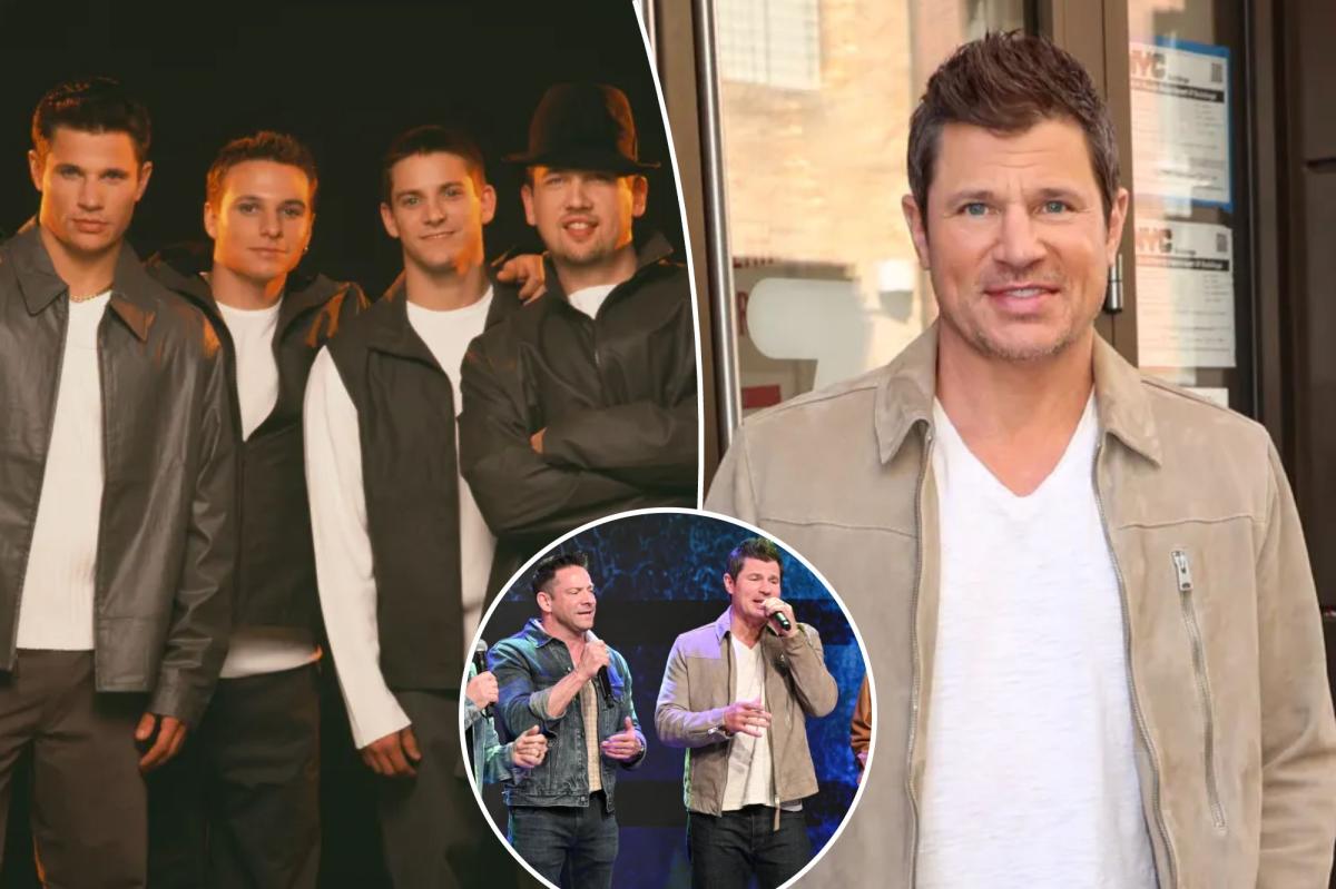 Nick Lachey admits 98 Degrees kept an 'age of consent' guide on their tour bus