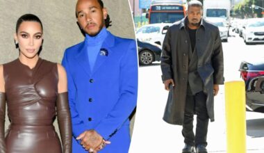 What Kanye thinks about Lewis Hamilton & Kim Kardashian romance