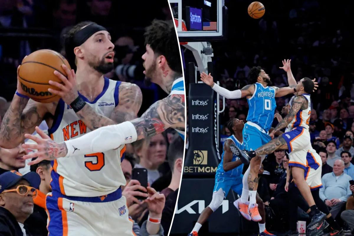 Knicks lose regular-season finale, will play Hawks in playoffs